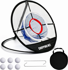 Pop Up Golf Chipping Net - Portable Chipping Target Net for Accuracy and Swing Practice
