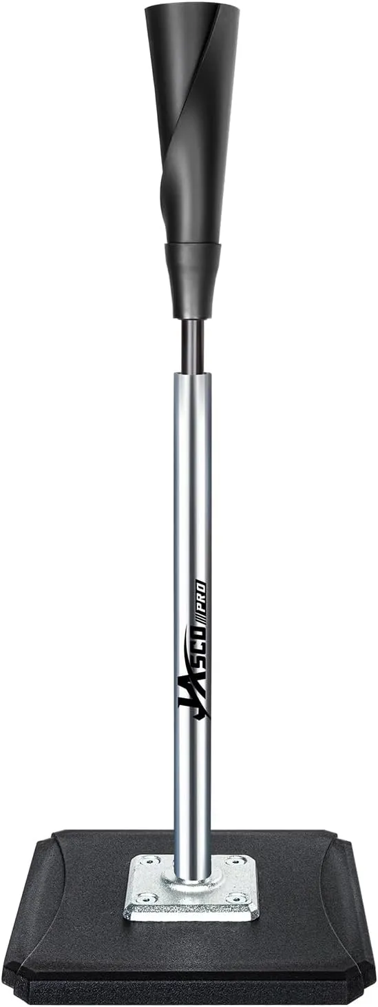 Portable Batting Tee,Height Adjustable from 25-37 inch Hitting Tee For Baseball and Softball, Easy Assemble Premium Baseball Tee with Rubber Top,Metal Base Softball Tee for Kids/Youths/Adults