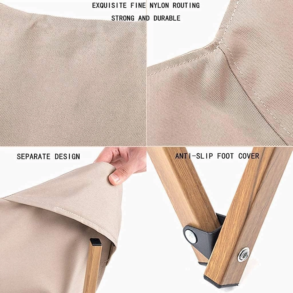 Portable Folding Chair Outdoor Camping Chair Portable Folding Chair Fishing Chair Sandy Beach Recliner for Camp BBQ Picnic Beach Park Adjustable Folding Chair(A)