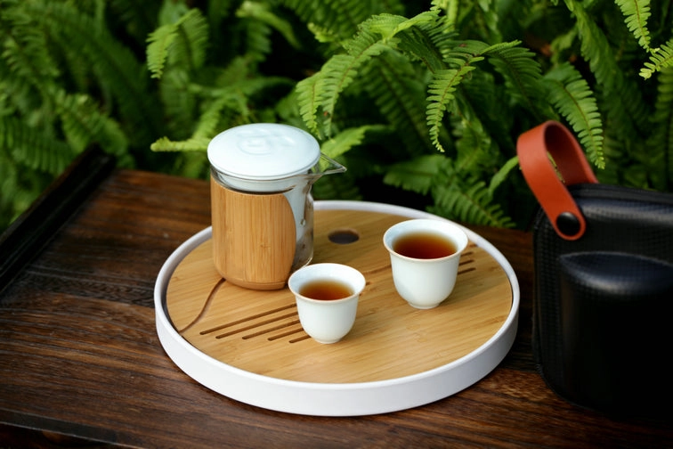Portable Gongfu Tea Set for Travelling 2 Color Variations