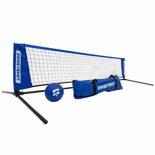 Portable Soccer Foot Volley, 6" Soft Touch Ball (Indoor/Outdoor)