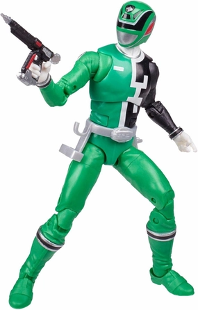 Power Rangers Lightning Collection S.P.D. Green Ranger 6-Inch Premium Collectible Action Figure Toy with Accessories