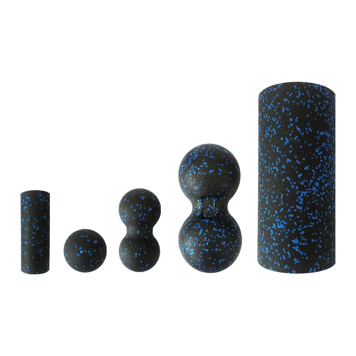 Premium EPP Foam Yoga Massage Roller & Ball Set for Pain Relief, Muscle Relaxation, Back, Leg & Neck Massager, High-Density Foam for Flexibility & Mobility, Includes Yoga Column and Fascia Balls