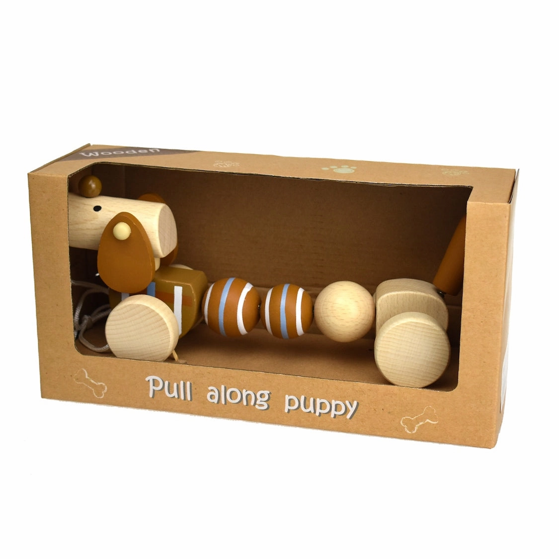 Pull-A-Long Wooden Sausage Dog