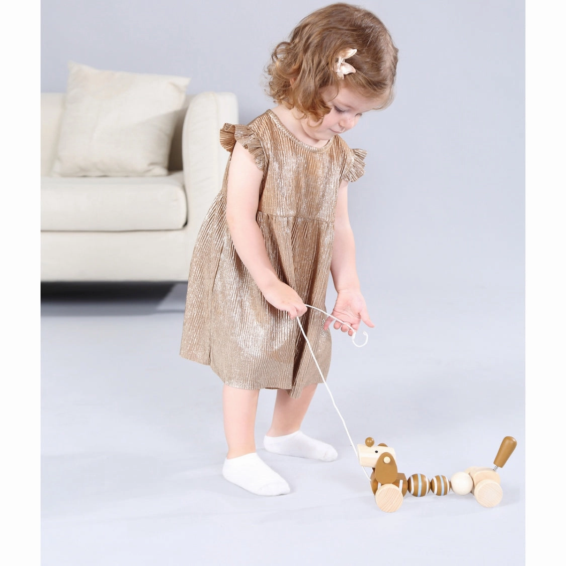 Pull-A-Long Wooden Sausage Dog
