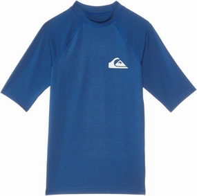 Quiksilver Boys (Age 8-16) Everyday UV Short Sleeve Rashguard