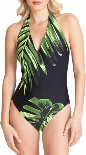 RACHEL Rachel Roy Women's Standard Halter One Piece