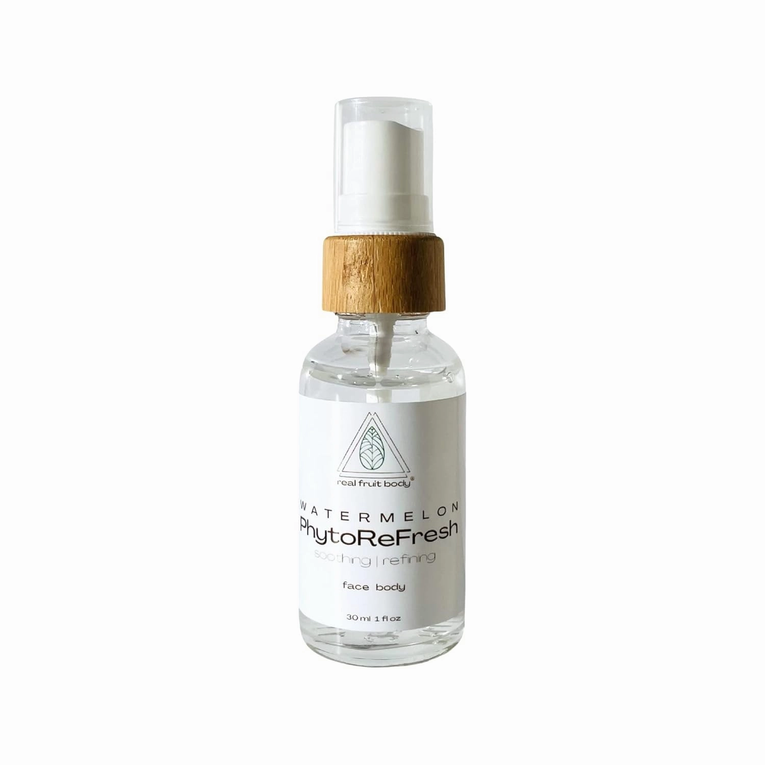 Real Fruit Body® Watermelon PhytoRefresh - 100% Pure and Natural, Leaping Bunny® Certified Cruelty Free, Vegan - 2 Fl Ounces | 60 ml