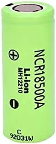 Rechargeable Batteries 18500A 3.6 V 18500 2040 Mah Ncr18500A 3.6 V Battery for Toy Lantern. 1pcs,