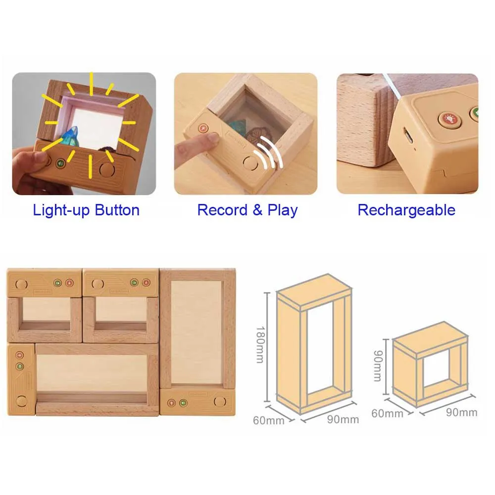 Record 'N Talk Discovery Light-Up Blocks
