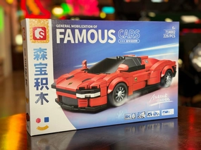 Red Pullback Supercar