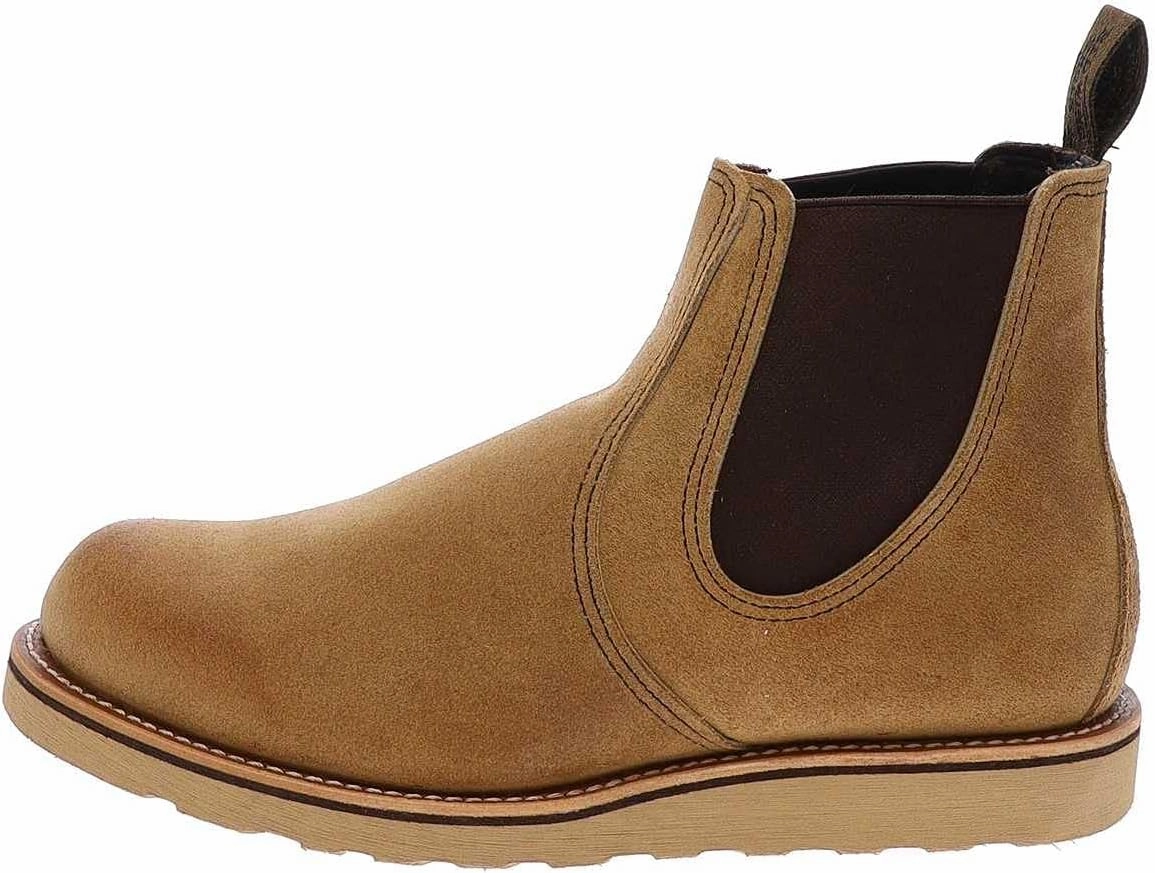 Red Wing Mens Classic Chelsea Suede Leather Boots