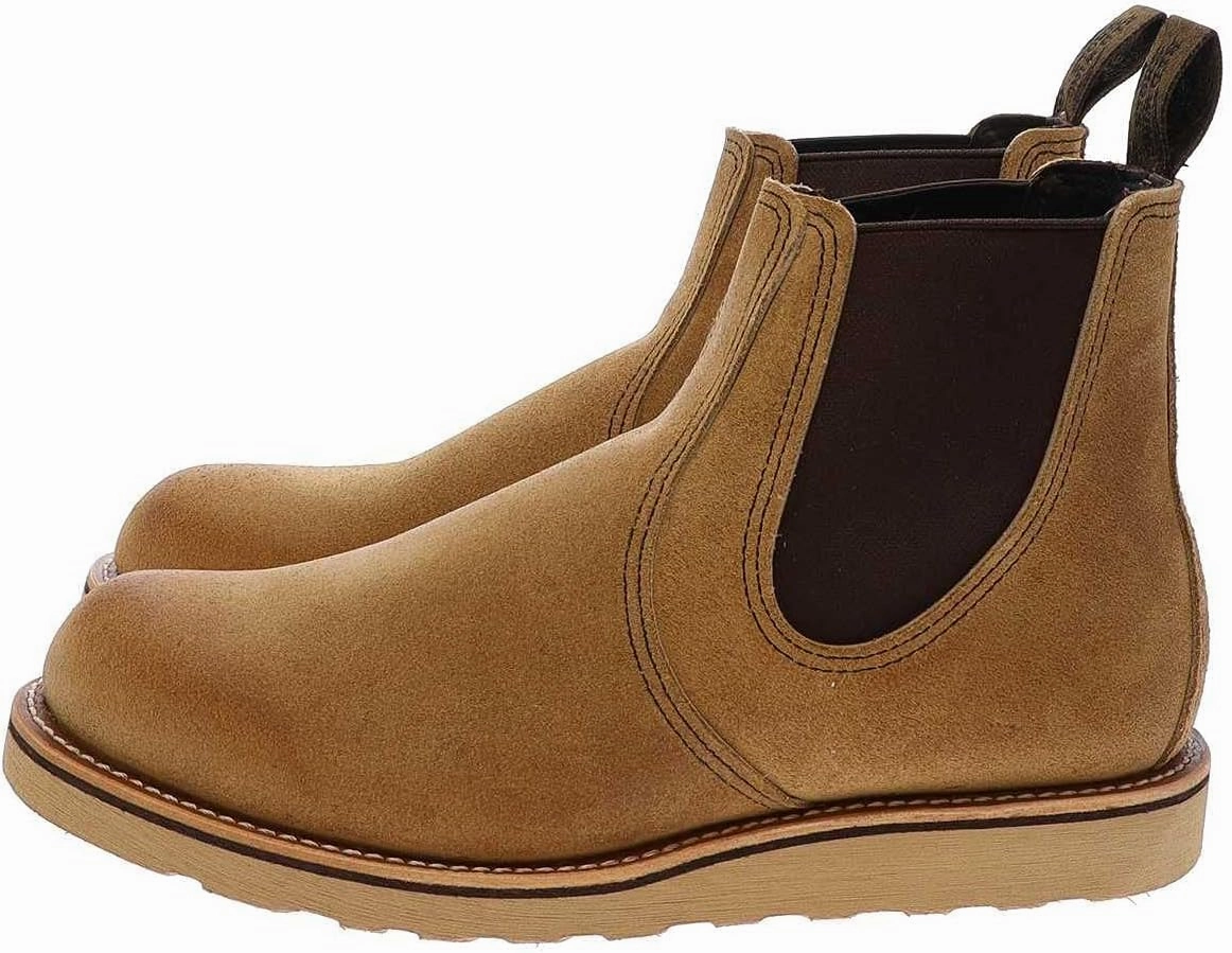 Red Wing Mens Classic Chelsea Suede Leather Boots
