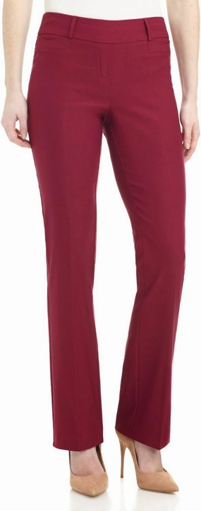 Rekucci Womens Ease into Comfort Fit Barely Bootcut Business Casual Stretch Pants in Regular/Tall/Petite fit