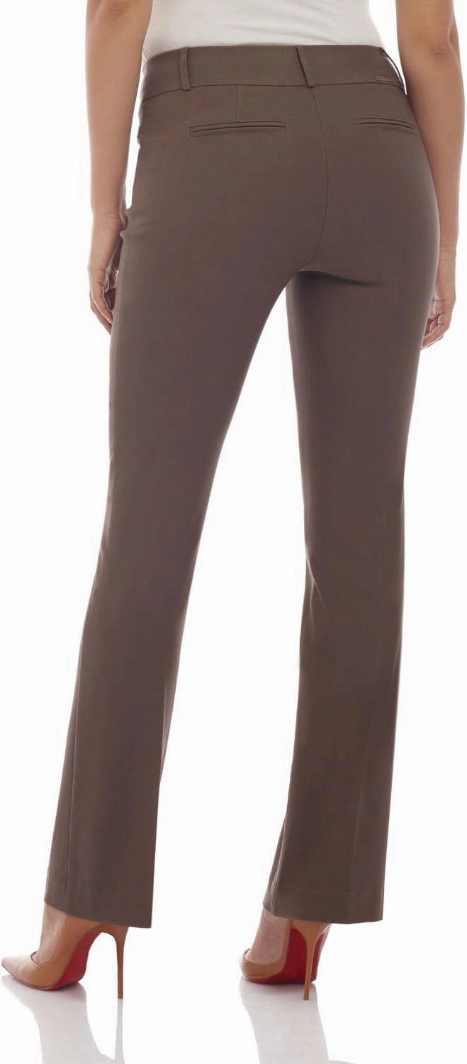 Rekucci Womens Ease into Comfort Fit Barely Bootcut Business Casual Stretch Pants in Regular/Tall/Petite fit