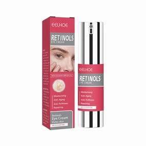 Retinol Eye Cream, Anti-Aging with Collagen Complex, Moisturizing for Dark Circles and Wrinkles, 0.51 fl oz