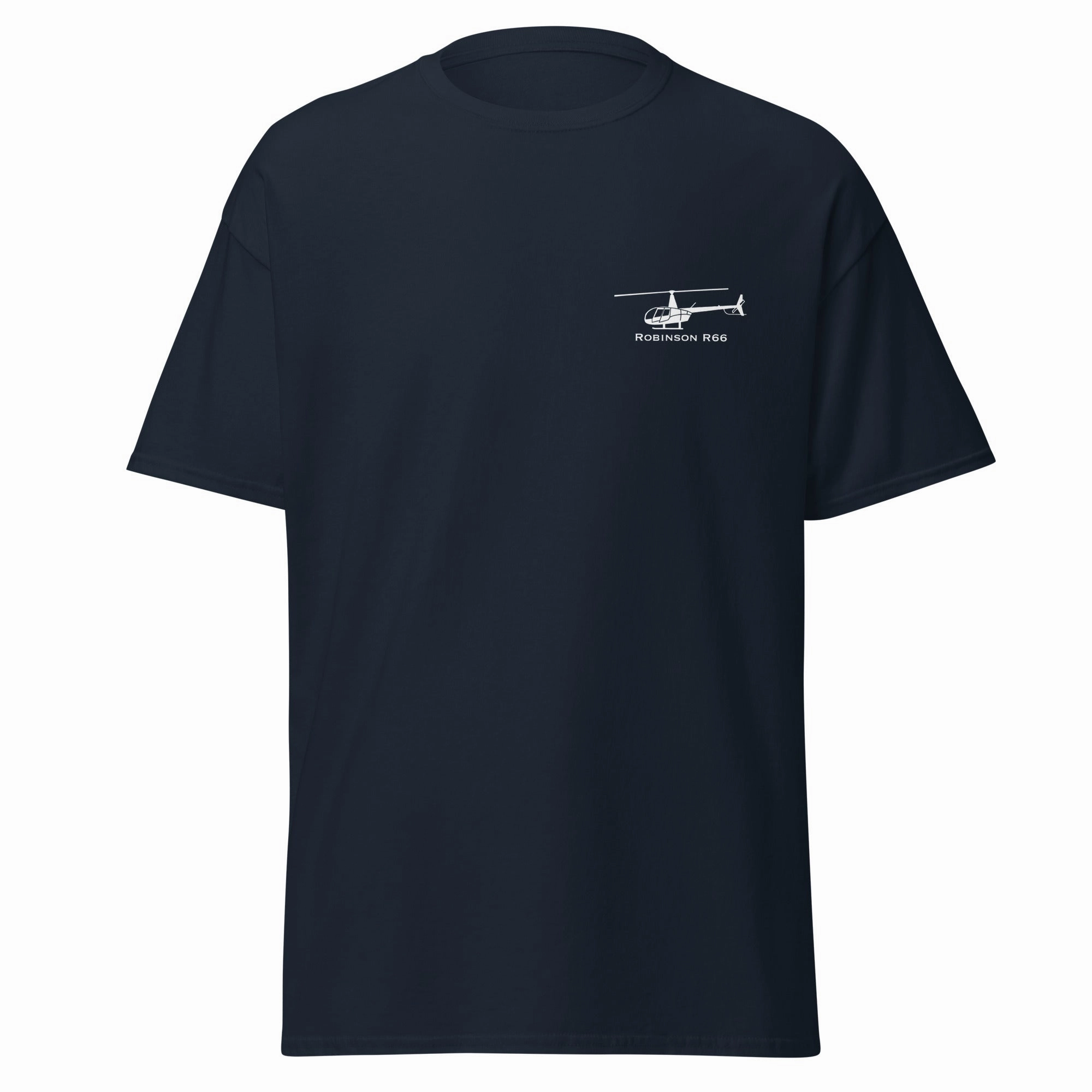 Robinson R66 Custom Aircraft Design Cotton T-Shirt