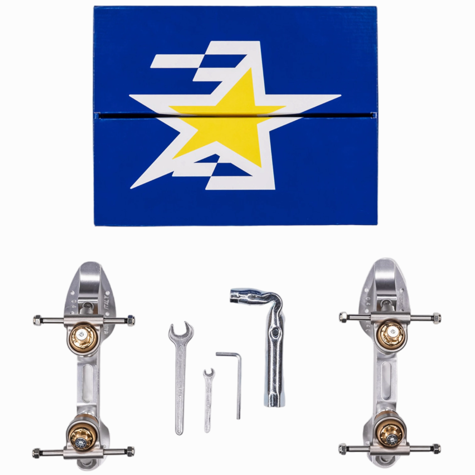 Roll Line - Saturno NTS Roller Skate Plates ( 7mm axles ) | Roll-Line