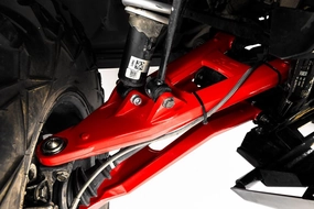 Rough Country High Clearance Offset A-Arms for Polaris Ranger XP 1000-93155RED