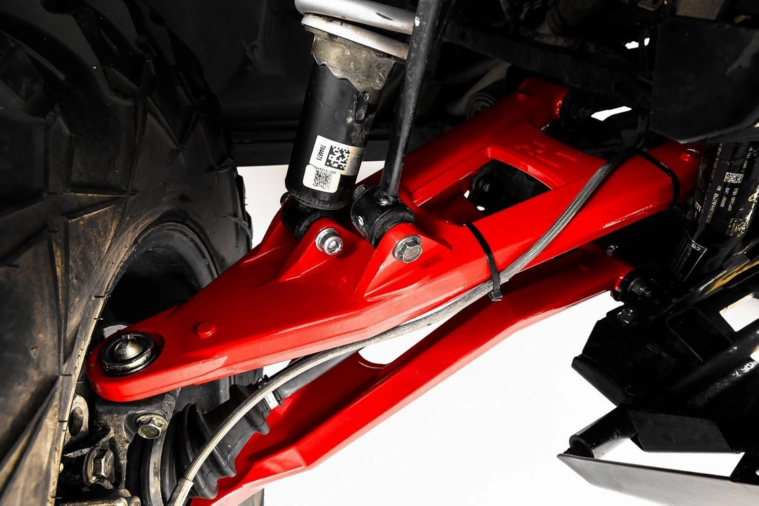 Rough Country High Clearance Offset A-Arms for Polaris Ranger XP 1000-93155RED