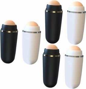 SaditY 6 Pcs Volcanic Stone Oil-Absorbing Ball Oil Resistant Facial Tool Compact Oil Absorbing Tool Oil Control Face Roller Moisturizer Facial Skin Care Volcanic Rock Oil-Absorbing Paper