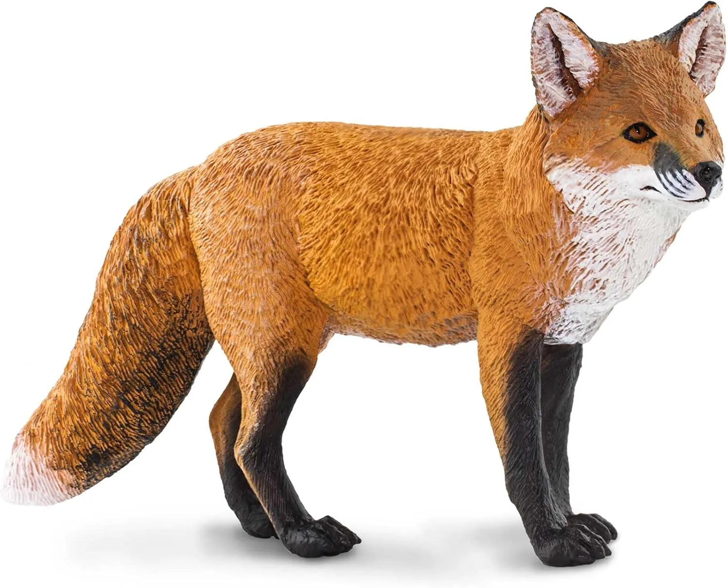 Safari Ltd. Red Fox Figurine - Detailed 7" Plastic Model Figure - Fun Educational Play Toy for Boys, Girls & Kids Ages 3 