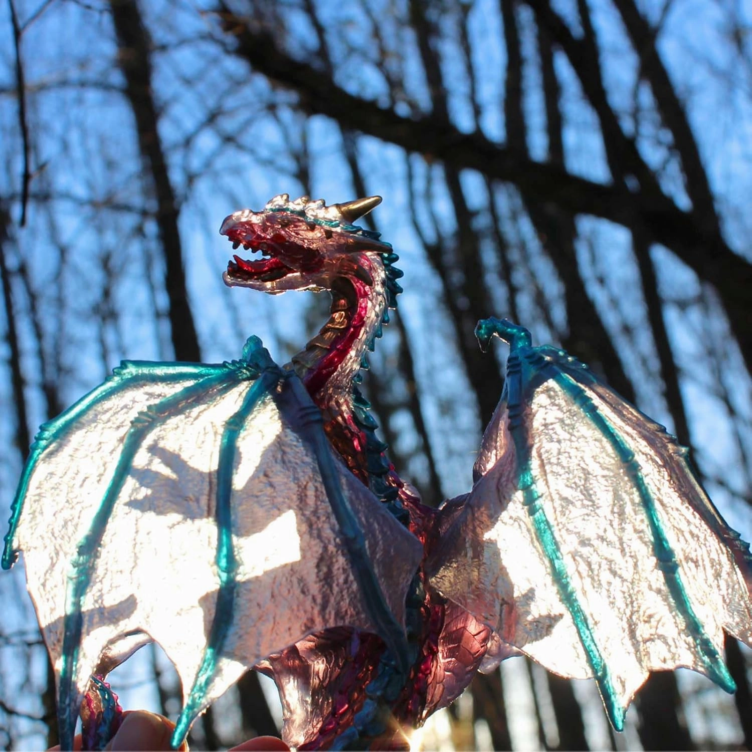 Safari Ltd. Cloud Dragon Figurine - Lifelike 8.5" Model Figure - Fun Educational Fantasy Play Toy for Boys, Girls & Kids Ages 4 