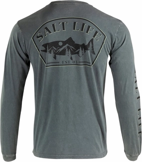 Salt Life Women's King Salmon Long Sleeve Classic Fit Shirt