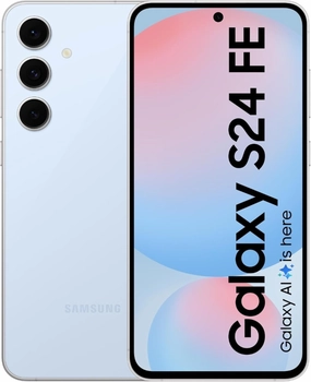 Samsung Galaxy Ai S24 Fe (256GB   8GB) SM-721 Dual Sim Latino Version 6.7" (Tmobile Mint Tello & Global) 50MP Cam (Blue SM-S721BLBKTPA)