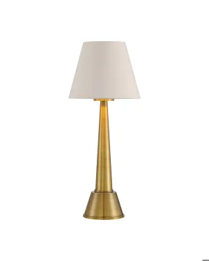 Saunter Brass Cordless Table Lamp