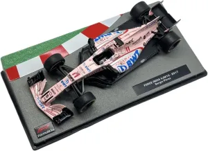 Scale Model Force India 1/43 Alloy F1 Rally Car 2017 Perez VJM10 Metal Vehicle Toy Collection Coupe Simulation