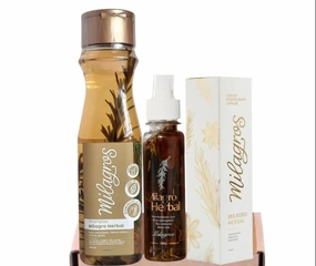 Shampoo herbal y tonico revitalizante capilar (2 pack)