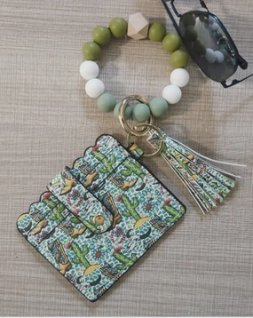 Silicone Beaded Bracelet Card Holder Desheng Enterprise