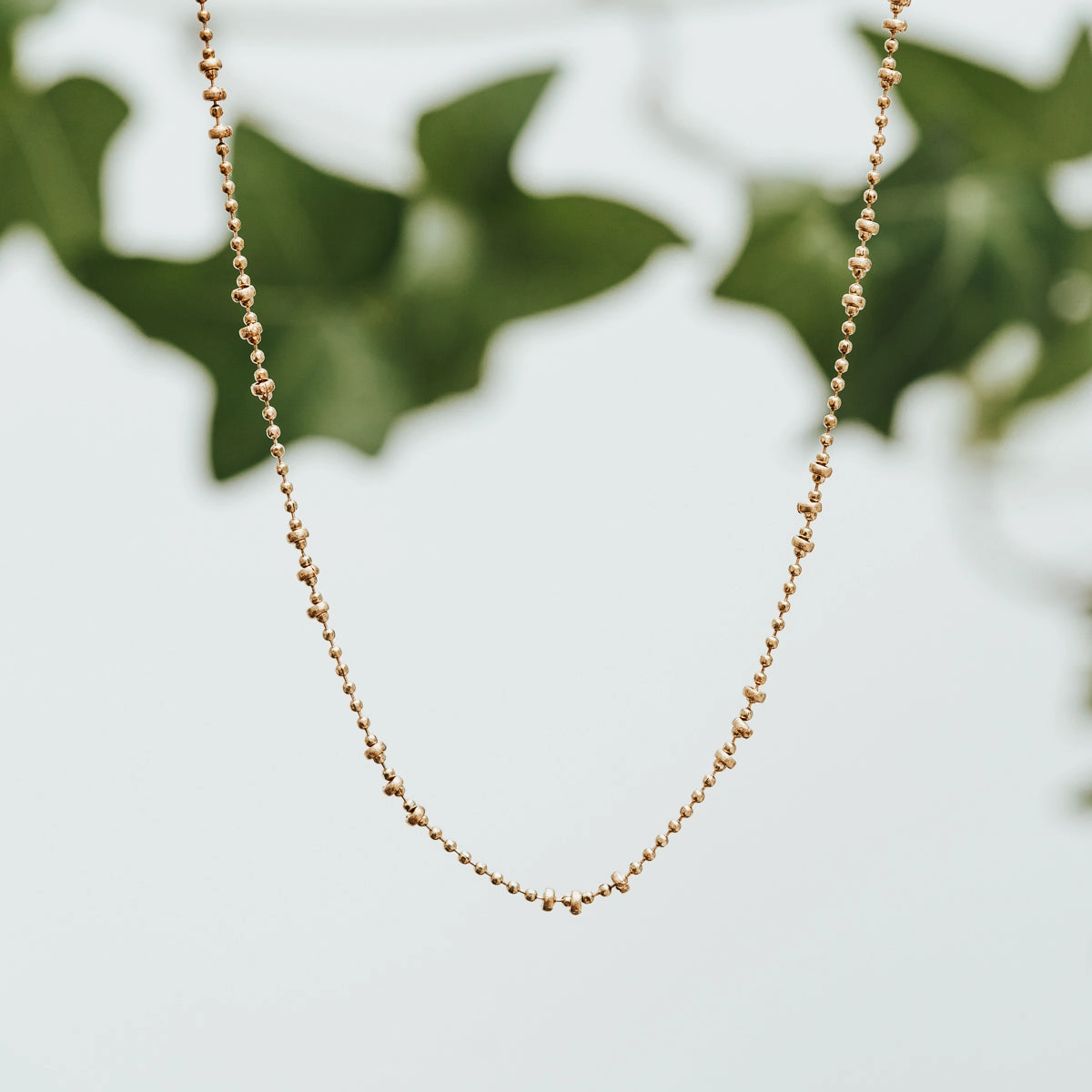 Simple Ball Chain Necklace