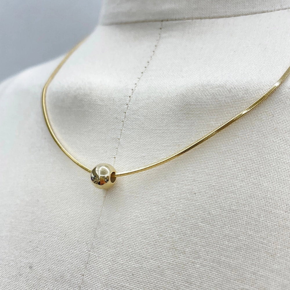 Simple Ball Necklace OA14