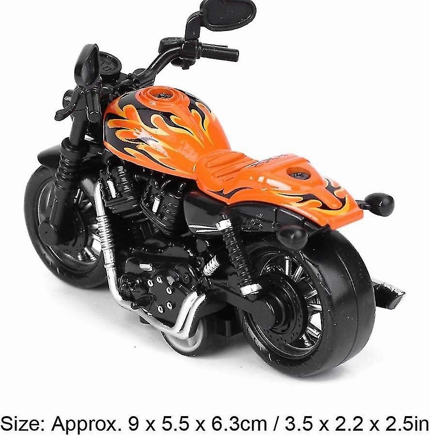 Simulation Motorbike Model - Pull-Back Vehicle Toy for Child, Intellectual Toy