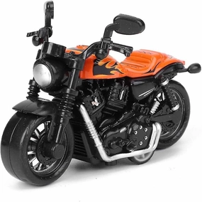Simulation Motorbike Model - Pull-Back Vehicle Toy for Child, Intellectual Toy