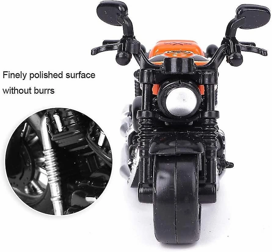 Simulation Motorbike Model - Pull-Back Vehicle Toy for Child, Intellectual Toy
