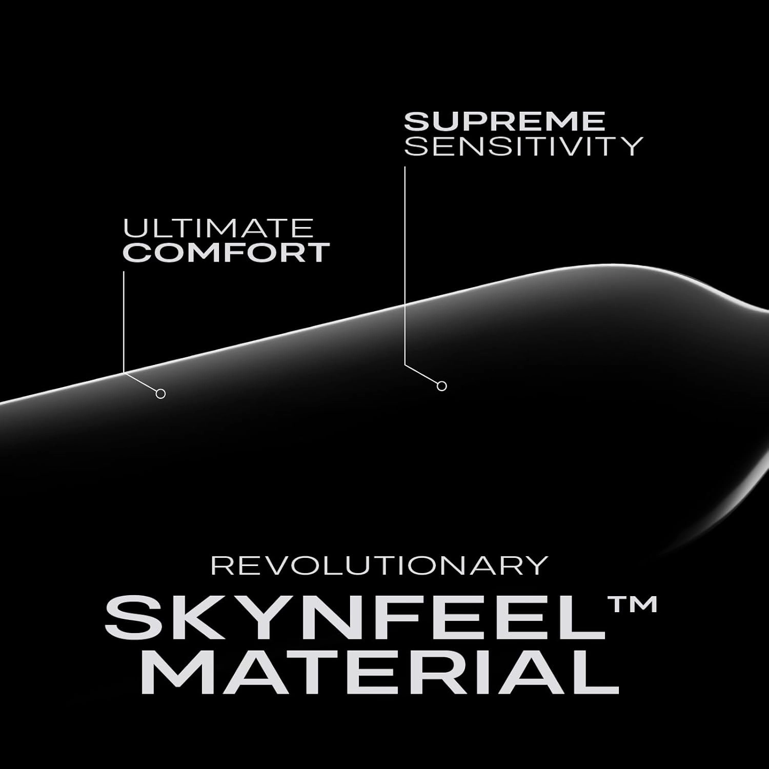 SKYN Supreme Feel Non-Latex Condoms, 30 Count, Ultra-Thin & Pre-Lubricated for a Natural, Smooth Fit