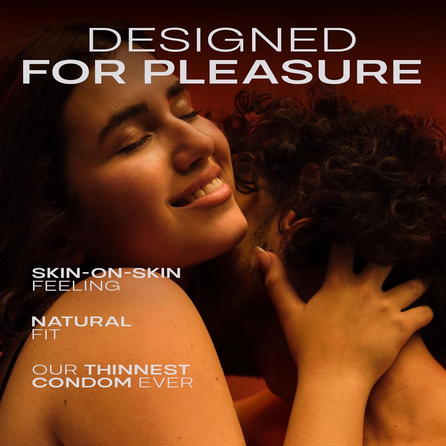 SKYN Supreme Feel Non-Latex Condoms, 30 Count, Ultra-Thin & Pre-Lubricated for a Natural, Smooth Fit