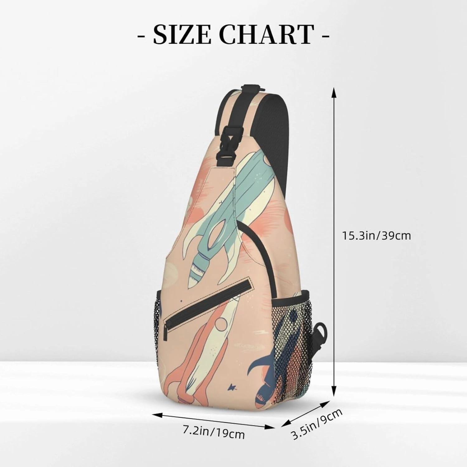 Slim Sling Bag for Women Colored Light Bulbs Cross Chest Bag Diagonally Casual Fashion Travel Hiking Daypack