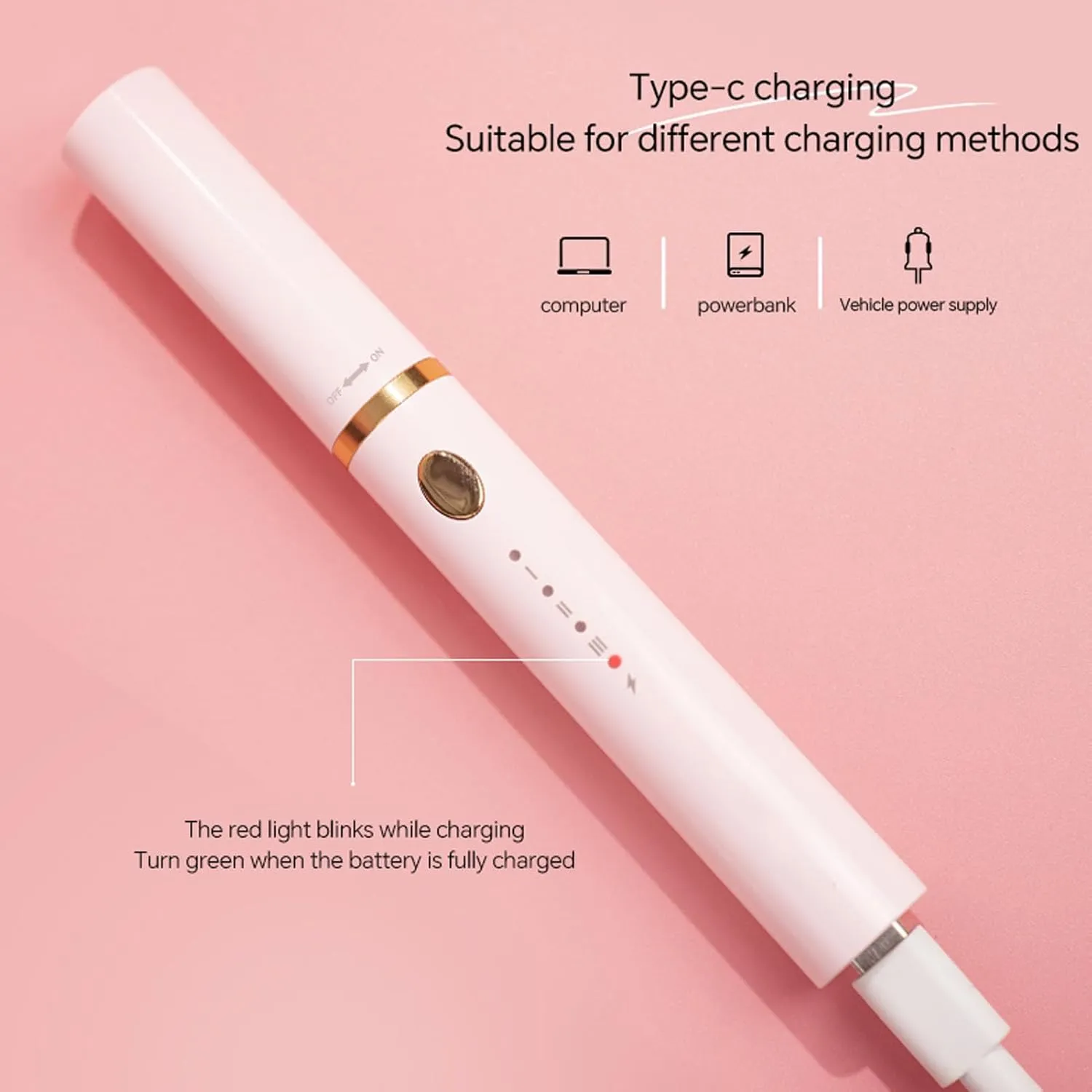 Smart Eyelash Curler, 3 Temperature Modes Rechargeable Electric Eyelash Curler for Women, Long Lasting Mini Lash Curler with Type C Charging, Fast Heat up, for Soft Thin