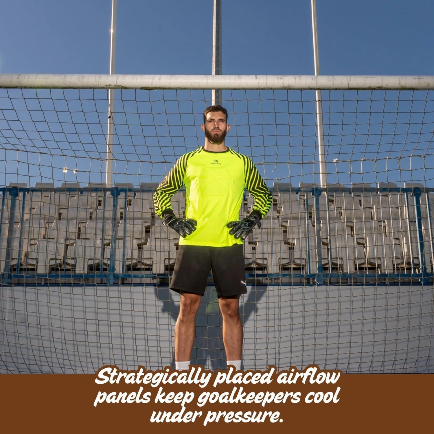 Soccer Goalie Jersey - Pro Series - Chest & Elbow Padded - Quick-Dry Fabric - Ergonomic Fit - Enhanced Durability