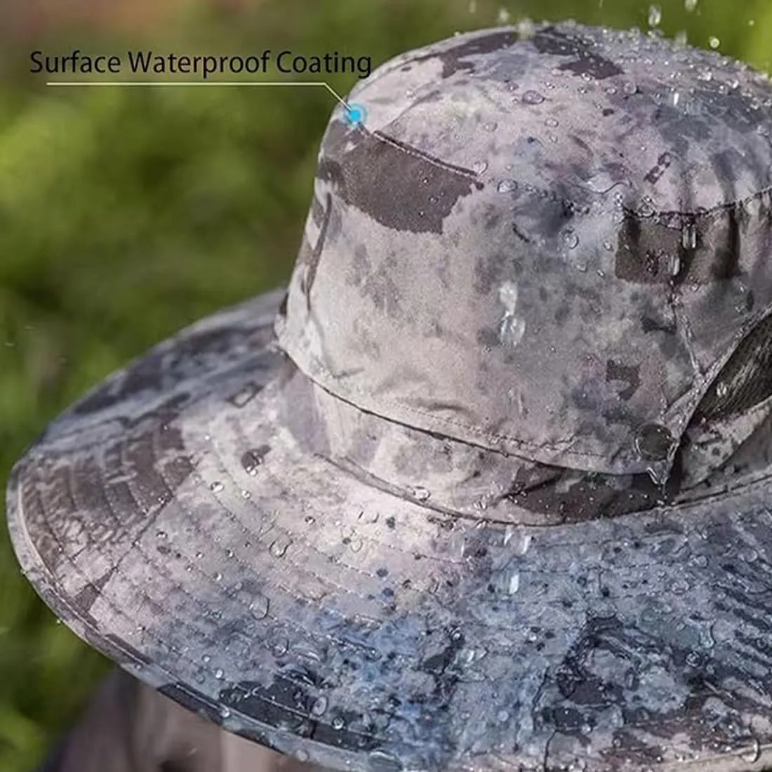 Solar Fan Sun Hat for Men & Women – Wide Brim Hat with Dual Solar Powered Fans, USB Charging