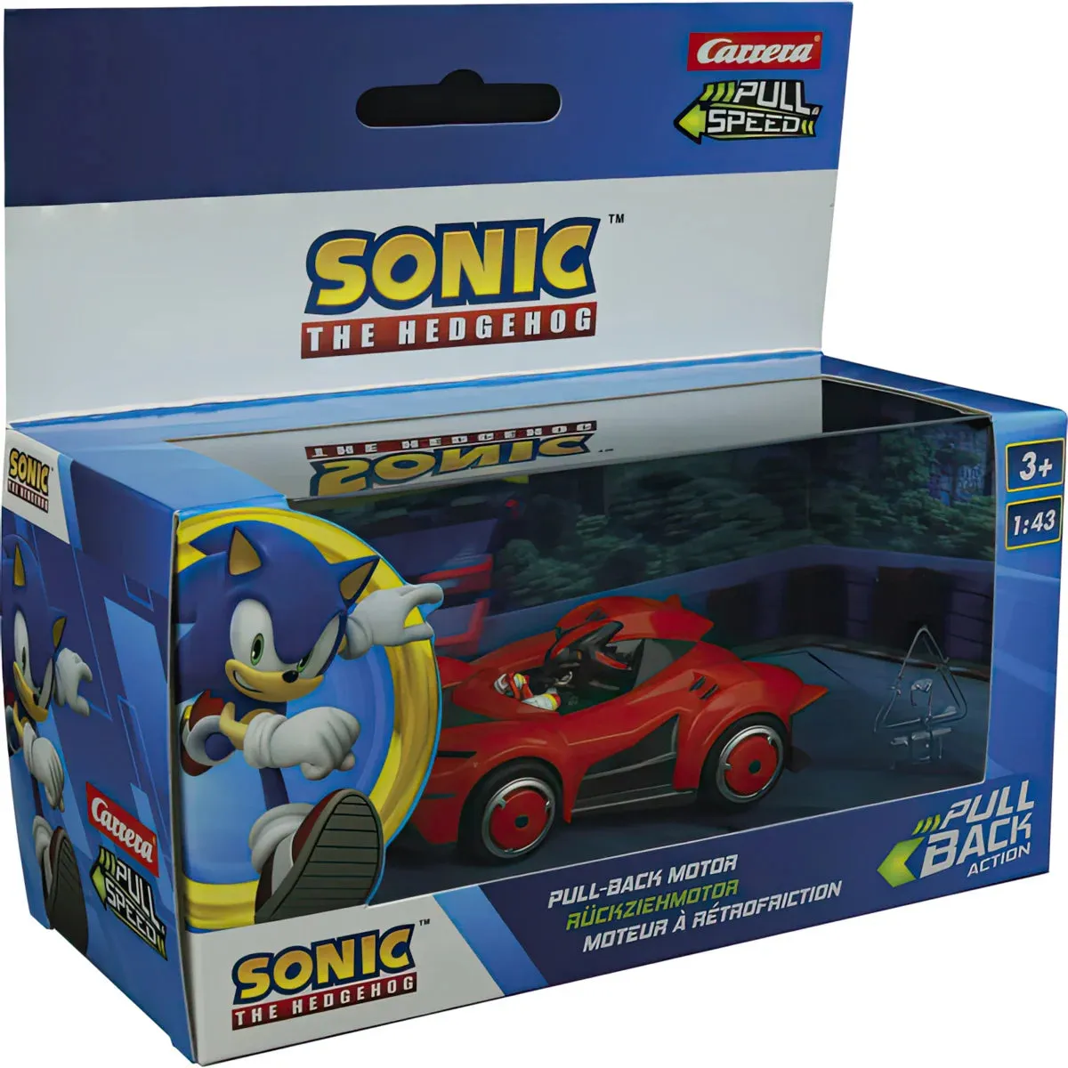 SONIC the Hedgehog Pull Speed Car - Assortment