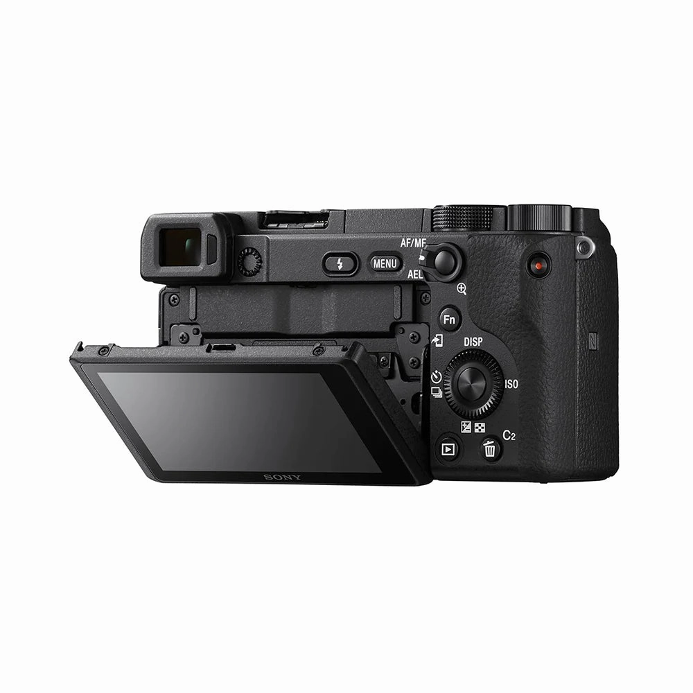 Sony Alpha 6400 E-Mount Camera With APS-C Sensor (ILCE-6400L) 24.2 MP Mirrorless Camera With A 16-50mm Power Zoom Lens