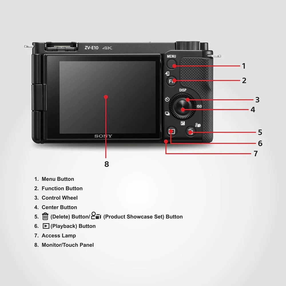 Sony Camera ZV-E10L E-Mount APS-C Camera | 24.2 MP Vlog Mirrorless Camera With 16 - 50 Mm Lens