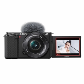 Sony Camera ZV-E10L E-Mount APS-C Camera | 24.2 MP Vlog Mirrorless Camera With 16 - 50 Mm Lens