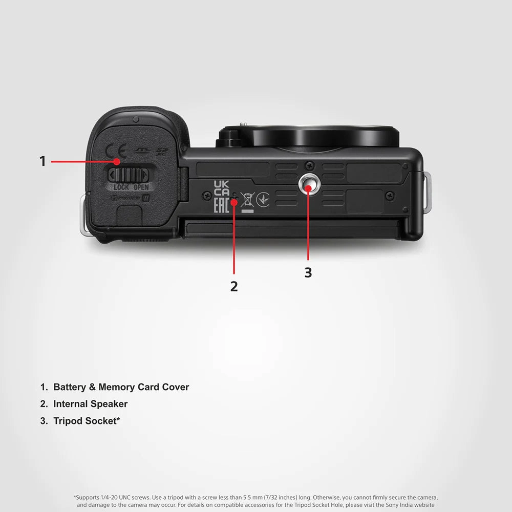 Sony Camera ZV-E10L E-Mount APS-C Camera | 24.2 MP Vlog Mirrorless Camera With 16 - 50 Mm Lens