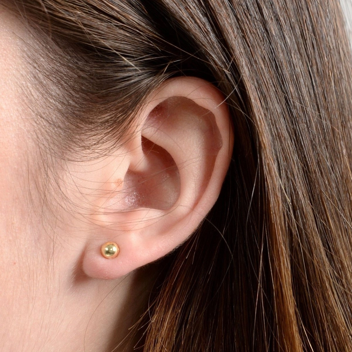 Sphere Stud Earrings (single)